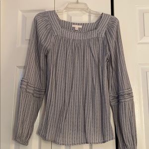Lauren Conrad mini heart blouse